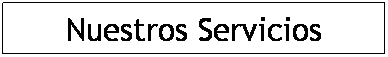 Cuadro de texto: Nuestros Servicios
