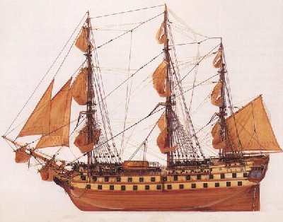  Zweidecker Linienschiff 