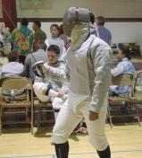 photo of Jorge in match in San Diego Aug. 2003