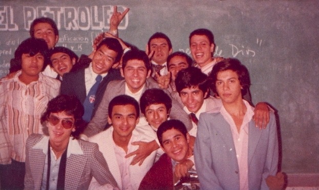 ::.. Classe de Qu�mica  ..::  Antes de la Foto Oficial - Fuente : Biby Bascop�