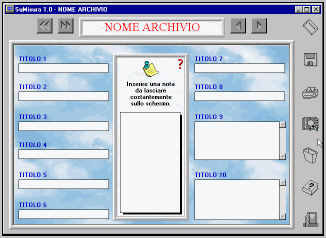 Fare clic per visualizzare la scheda relativa al programma