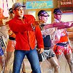 Salman Khan on the sets of Love At Times Square