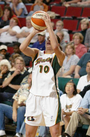 Sue Bird jump shot