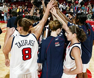 USA Team Huddle