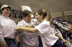 Sue Bird and fans