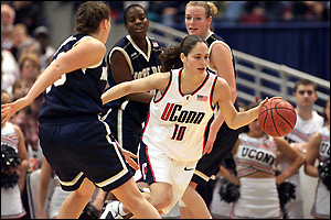Sue Bird Dribbles