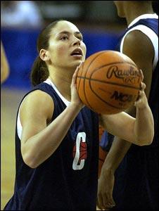 Sue Bird at Shoot Around
