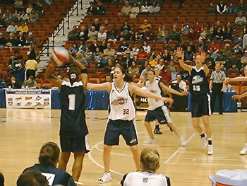 Sue on Defense against Elaine Powell