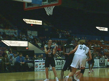 Kara walked away after scoring