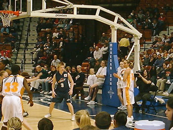 Becky Hammon In Bound Pass