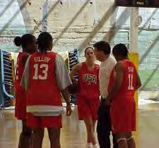 Sue Bird at the 2002 Opal World Challenge Games