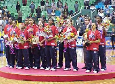 Sue Bird at the 2002 WBC vs. Cuba