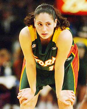 Sue Bird Looking