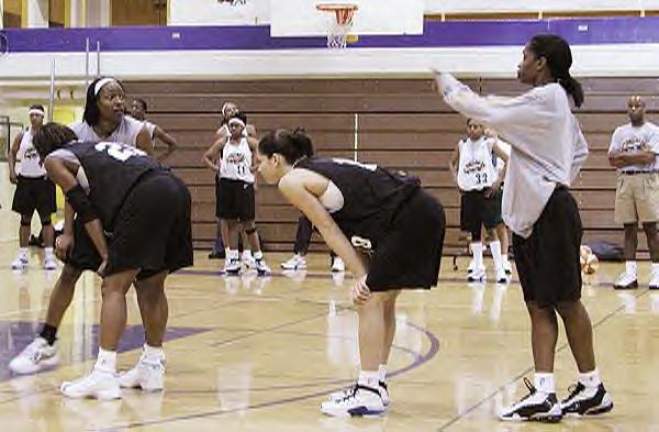Sue Bird at the Open Practice