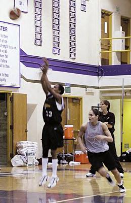Sue Bird at the Open Practice