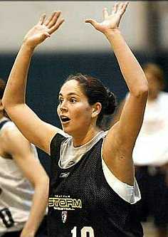 Sue Bird at the Open Practice