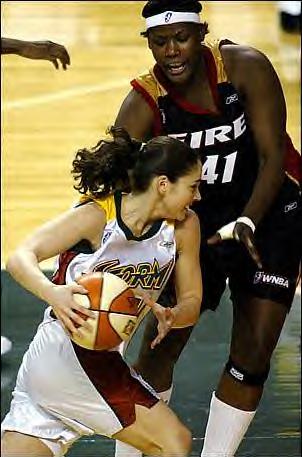 Sue Bird Goes One on One with Alicia Burras