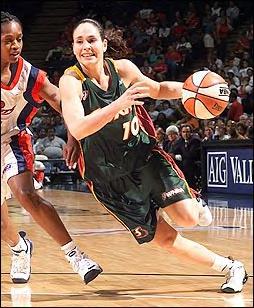 Sue Bird Goes One on One with Sonja Henning