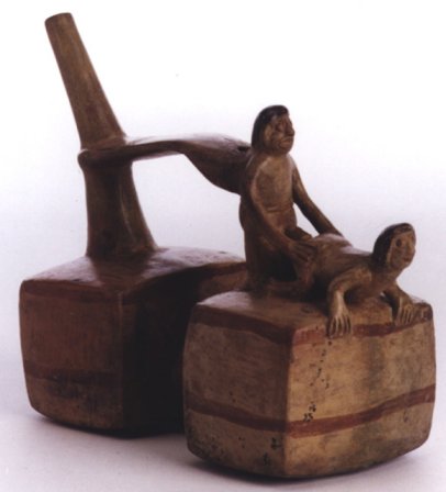 Intercourse. Erotic vessel, North Peru