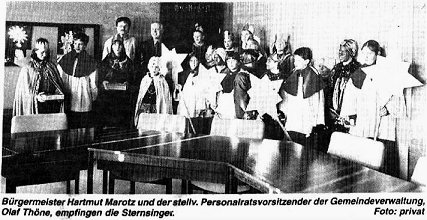 Sternsinger im Rathaus Vechelde