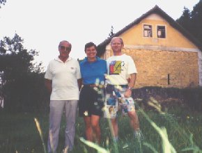 Zina, Honza. At the Mill, '93