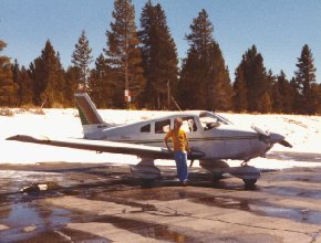 9927 ft, highest airport in USA, '81
