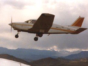 I fly this Piper in a formation, '82