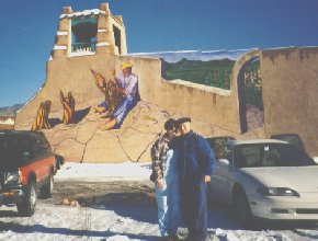 Christmas in Taos, NM, '95