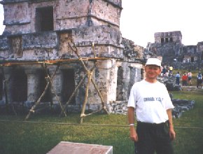 Mexico, Tulum ruins by the sea, '94