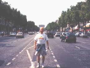 Paris,Champs-Elysees,Arc de Tri.'93