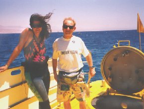 Submarine ride, Red Sea, Israel,'94
