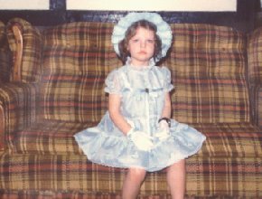 Me, a proper lady (4 years)