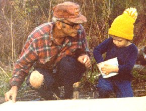 Gardening with daddy