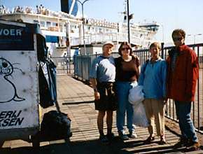 Ship back to mainland & Bergsmas