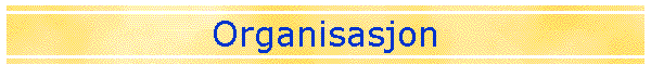 Organisasjon