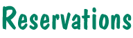 reservations