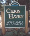 Chris Haven Sign