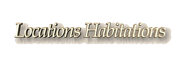 Locations Habitations