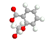 Aspirin molecule: Molecule of the Month Logo