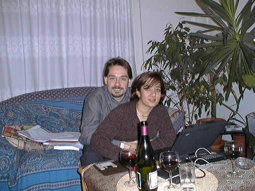 Bita und Tom zu Hause (38520 Byte)