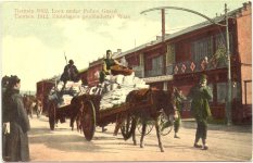 [Loot under Guard after riots in 1912]