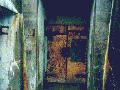 closeup of hopital bunker door