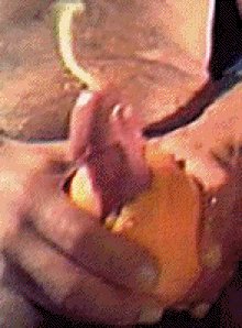 Fruity cumshot, juicy sperm