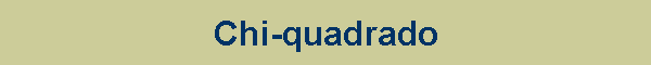 Chi-quadrado