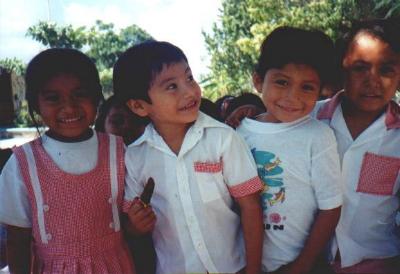 Children at Jardin de Ninos