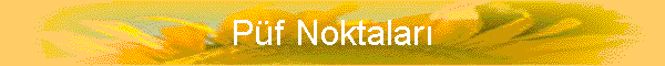 Pf Noktaları
