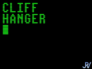 Cliff Hanger