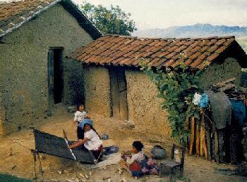 Comunidad ind�gena de los Altos de Chiapas