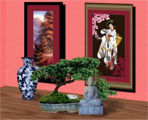 Geisha Framed