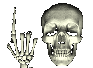 Click on the skull to continue your journey! Be quick about it!